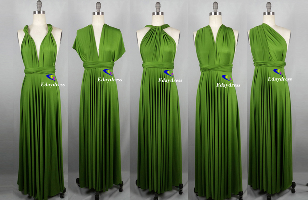 infinity dress green